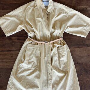MOSCHINO NWT Camel dress Retails $1150  AUTHENTIC and STUNNING sz12